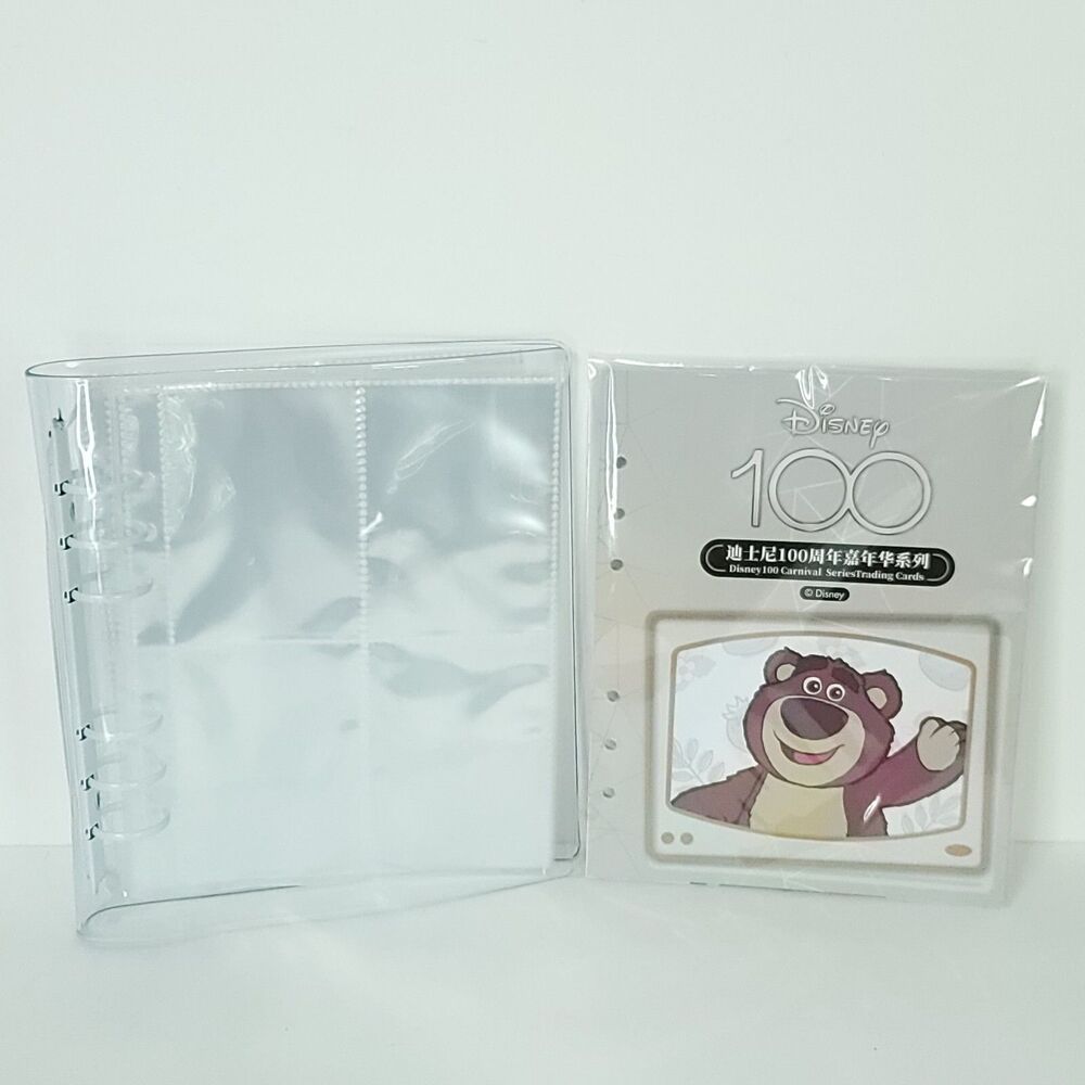 Disney 100 Autograph Book Trading Card Holder Carnival Series Card Fun Lotso